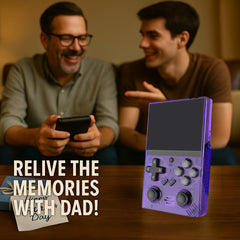 ALLTIMEZIP Retro R36S Handheld Game Console丨3.5 Inch IPS Display,Dual Joystick,Battery,TF Card Slot,USB-C Charging