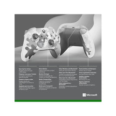 Xbox Wireless Controller – Arctic Camo Special Edition - Works with Xbox consoles • Windows PC • iOS & Android