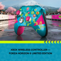 Microsoft - Xbox Wireless Controller – Forza Horizon 6 Limited Edition - Multicolor